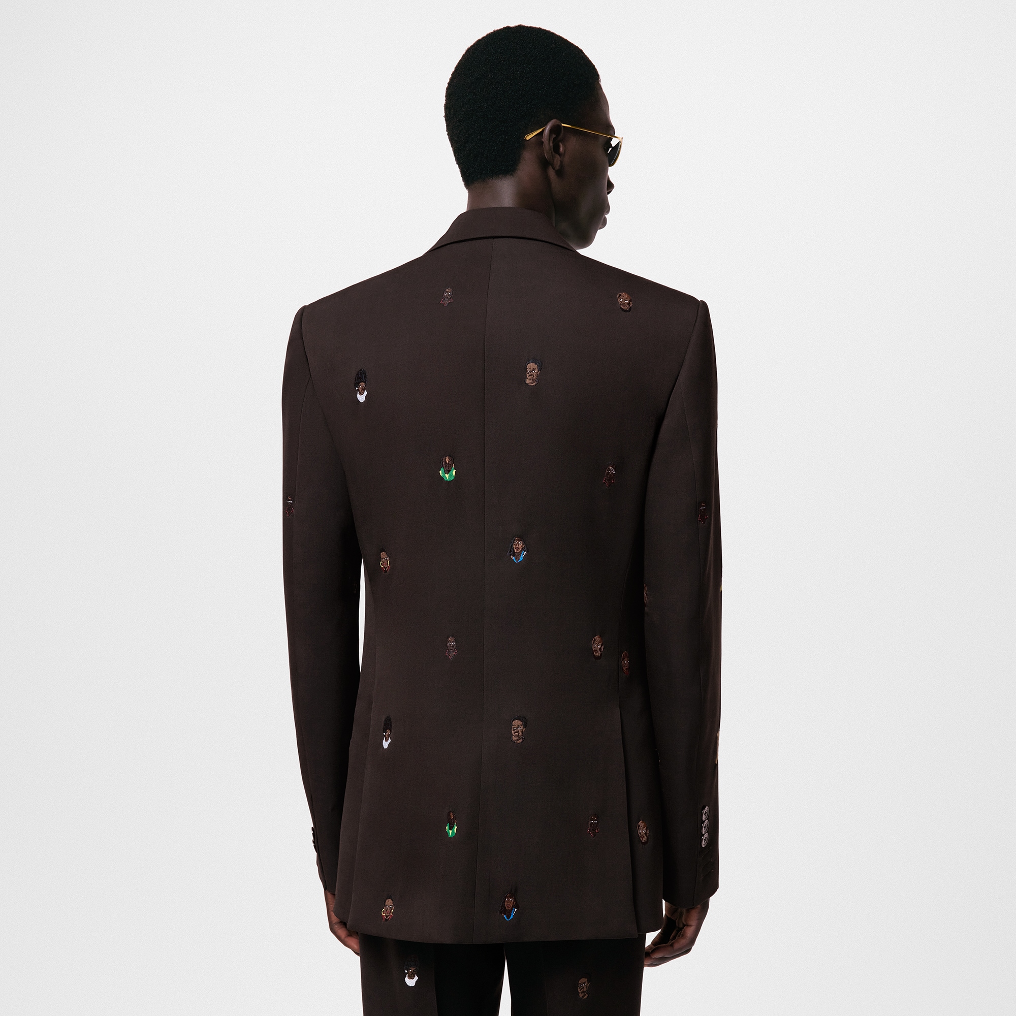 Embroidered Double-Breasted Jacket - Men - Ready-to-Wear | LOUIS 